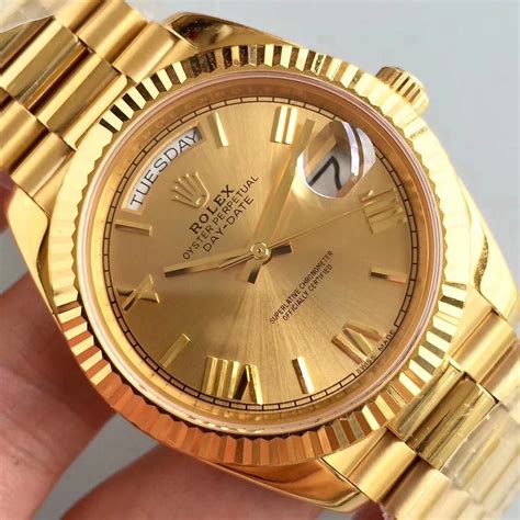 gold face rolex watches|real gold Rolex watch.